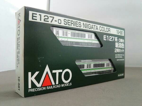 h)Nゲージ KATO E127系0番台電車 (新潟色) 2両セット 10-581 kato e127