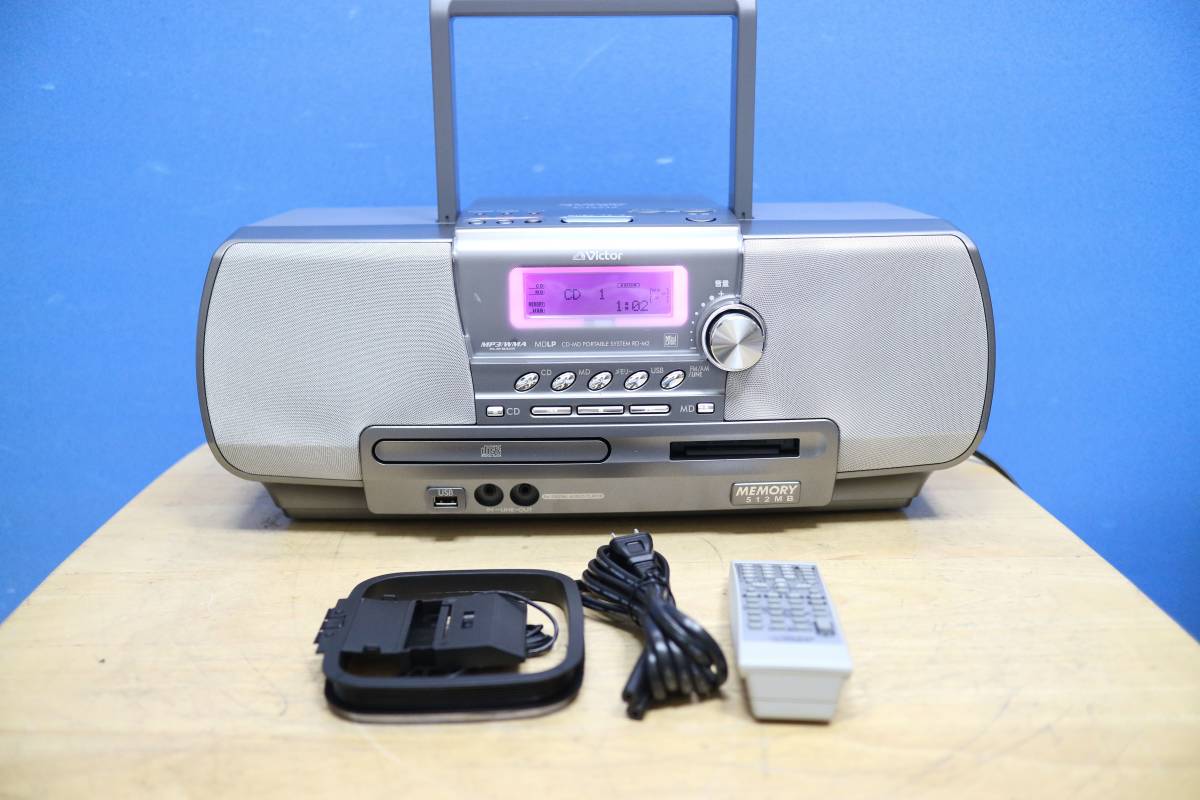 Victor JVC RD-M2-W 512MB memory Clavia ラジオ・コンポ Victor