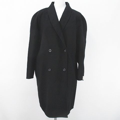【限定セール，正規品】 フォルテ FORTE カシミヤ ダブルコート ロング 9 ブラック 黒系 ダブルB 裏地 ウール 毛 日本製(レディースファッション)｜売買されたオークション情報、yahooの商品情報をアーカイブ公開 - オ その他