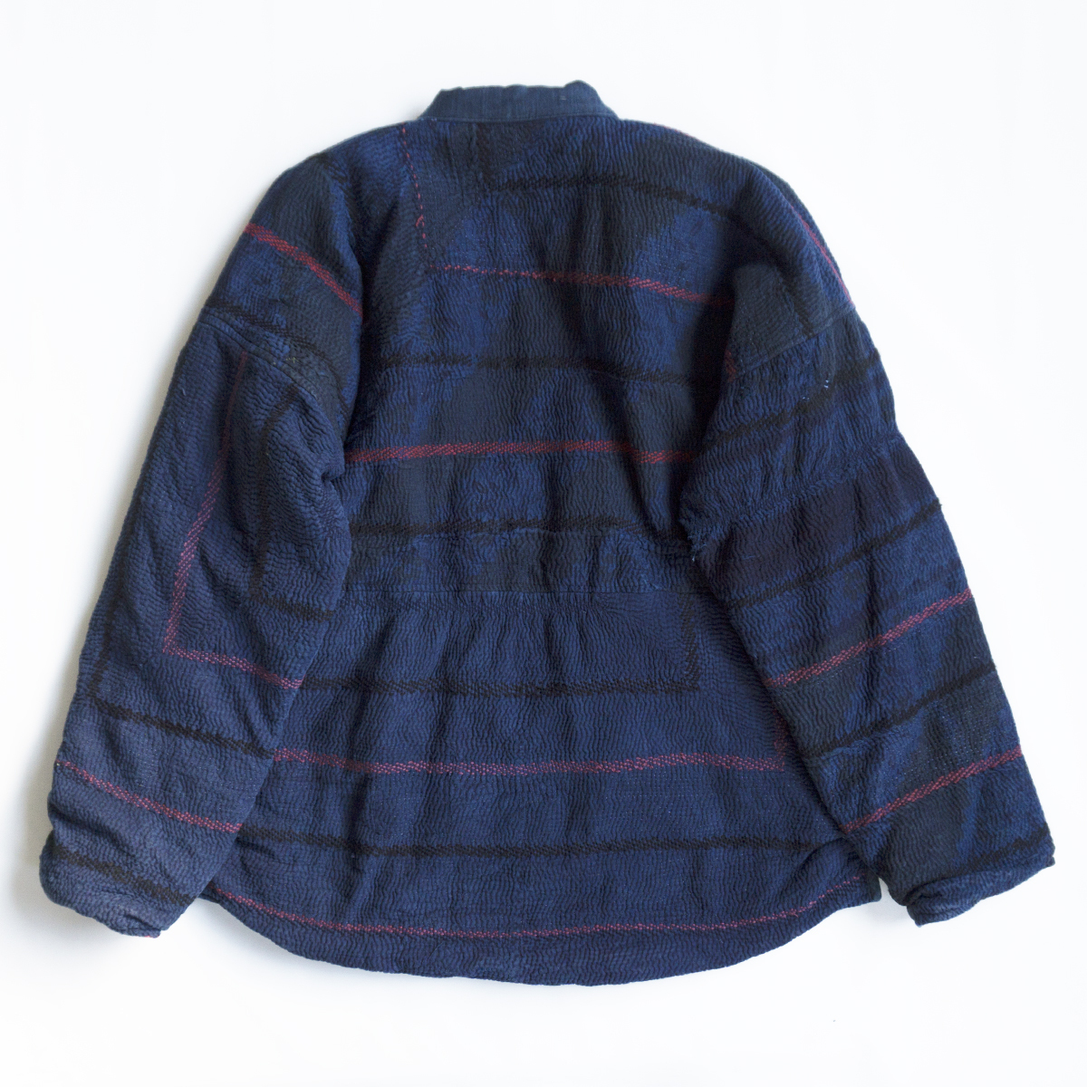 極美品】Leh レー 【刺し子 ジャケット】襤褸 刺し子 パッチワーク 