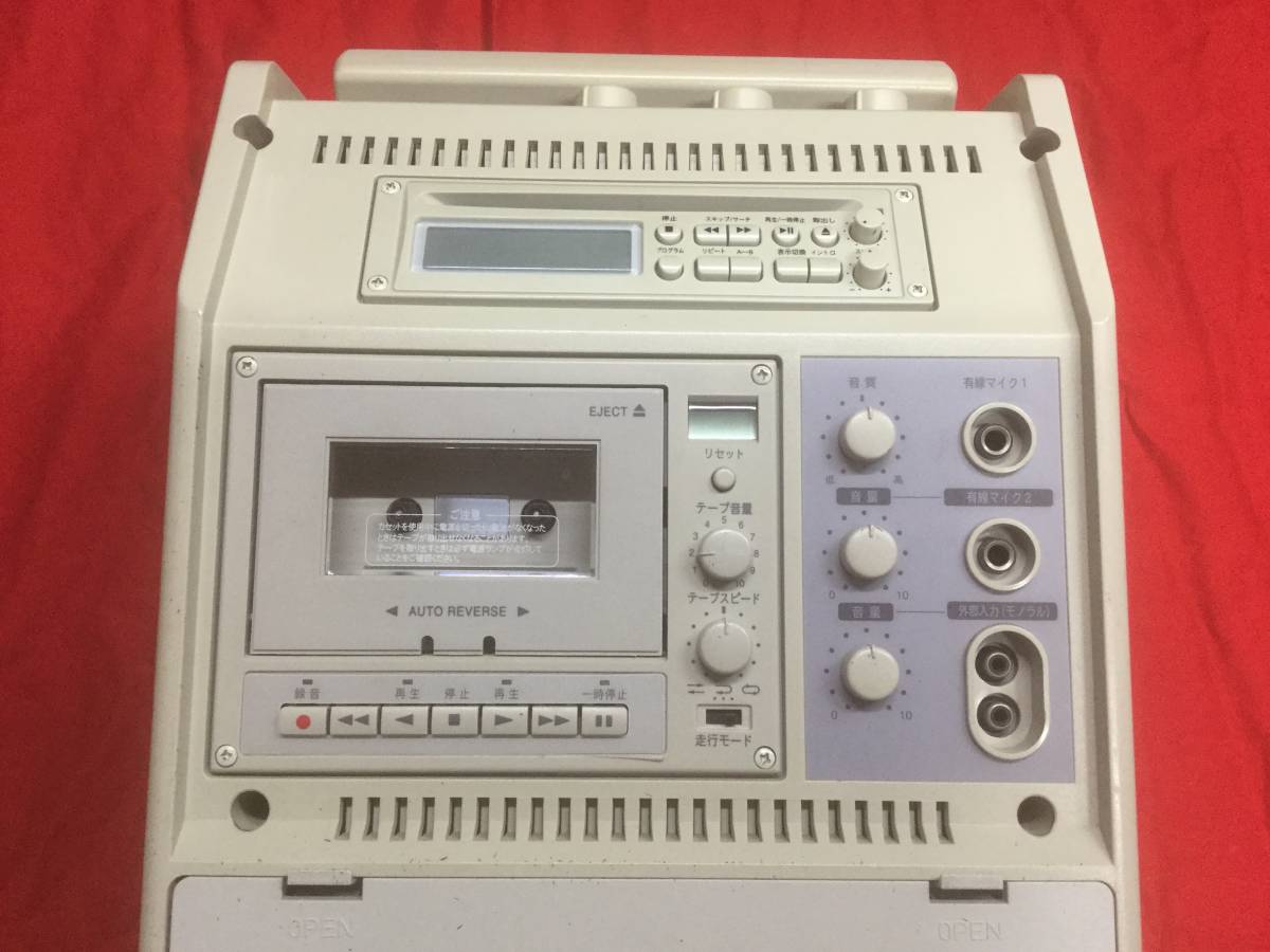TOA ワイヤレスアンプ WA-1812CD トーア | - CDカセット付 WA-1812C