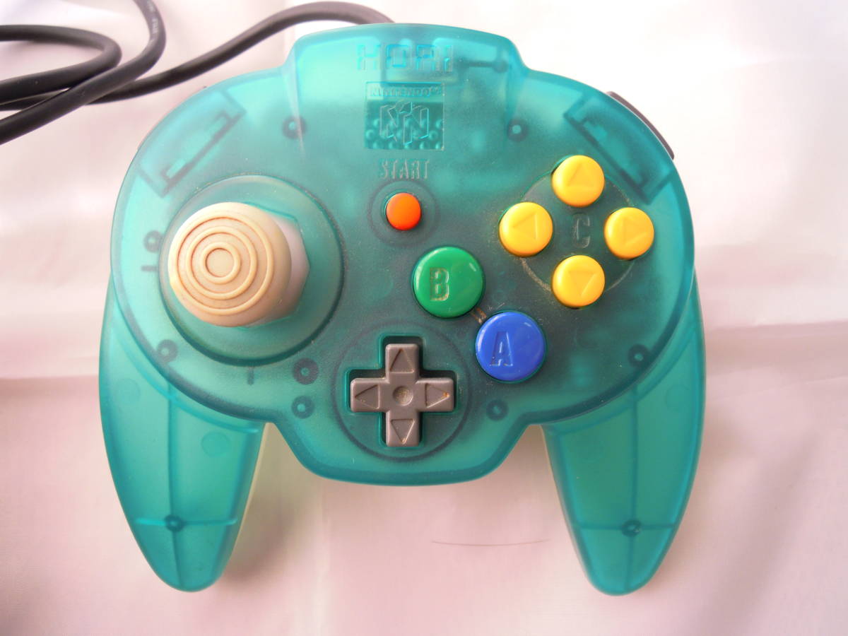 ニンテンドー64コントローラー HORI HORIPAD MINI64 ホリパッドミニ64 グリーン