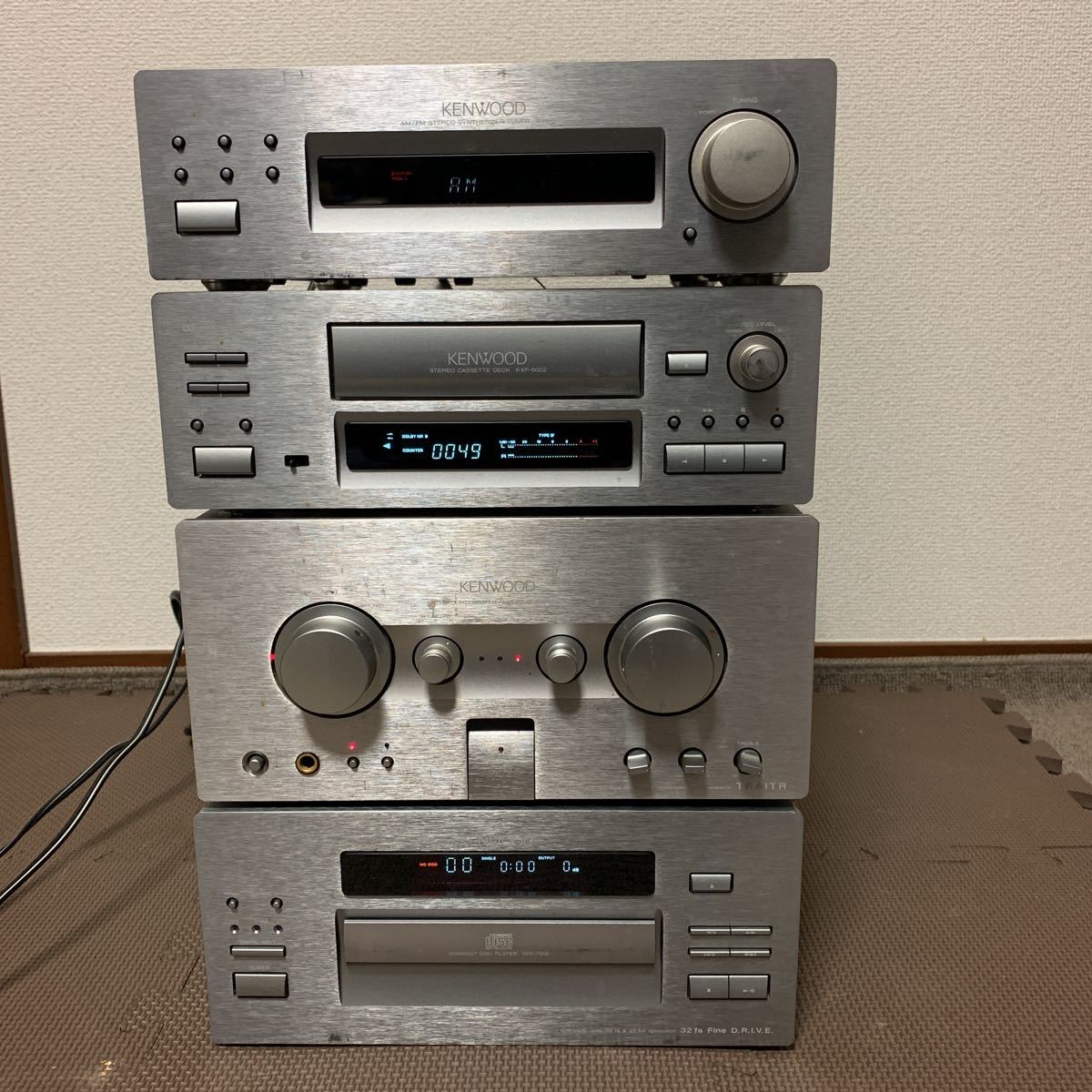 KENWOOD ケンウッド◇KAF-7002 DPF-7002 KTF-5002 KXF-5002◇4台セット KENWOOD ケンウッド◇KAF-7002 DPF-7002 KTF-5002 KXF-5002◇4台セット