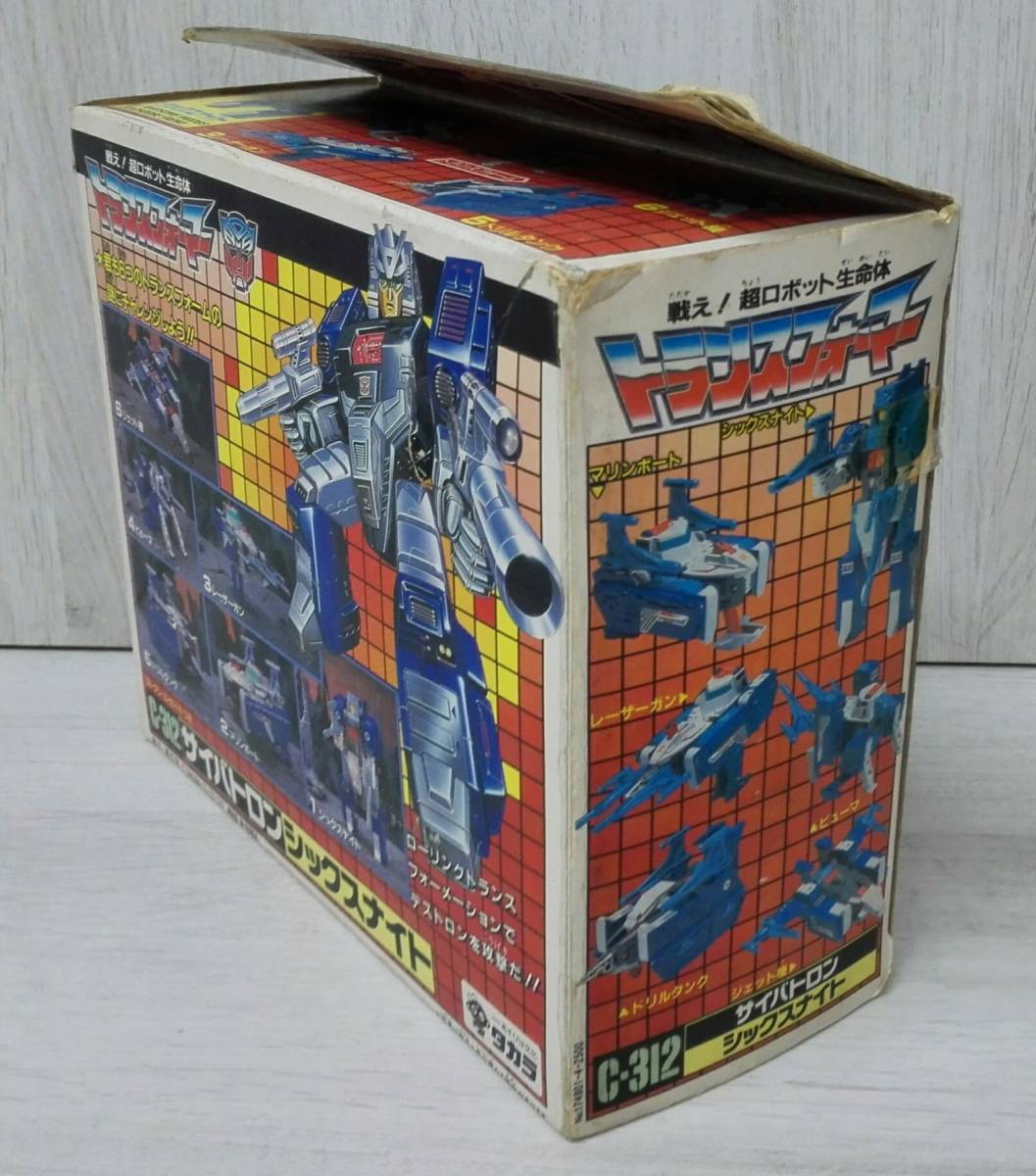 トランスフォーマー G1 タカラ C312 サイバトロン シックスナイト
