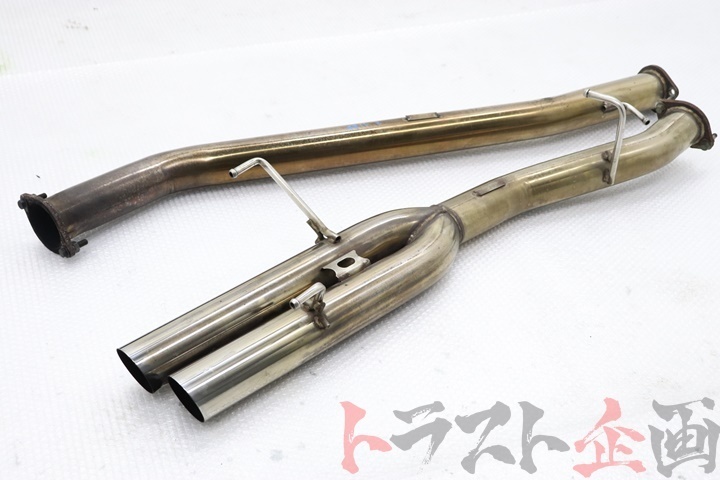 4716333 社外 デュアルマフラー 76.3パイ スカイライン 25GTターボ