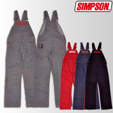 新品 シンプソン オーバーオール SOA-501 M バイク つなぎ サロペット