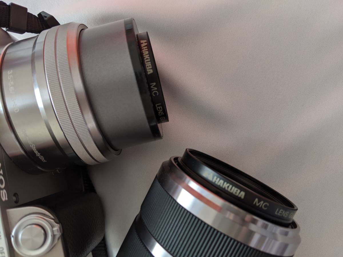 SONY α6000 ILCE-6000Y ダブルズームレンズキット シルバー おまけつき_5