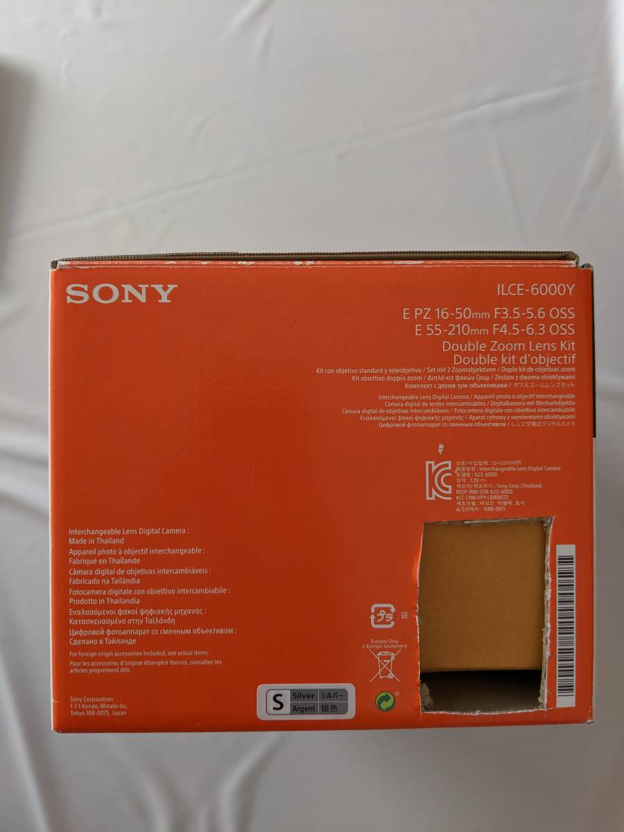 SONY α6000 ILCE-6000Y ダブルズームレンズキット シルバー おまけつき_6