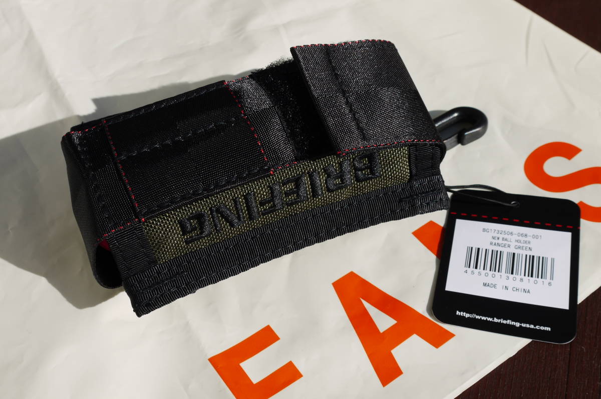 豊富な，お買い得 BRIEFING ブリーフィング ビームスゴルフ BEAMSGOLF ボールケース ３個収納/カーキ(ポーチ)｜売買されたオークション情報、yahooの商品情報をアーカイブ公開 - オークファン ポーチ