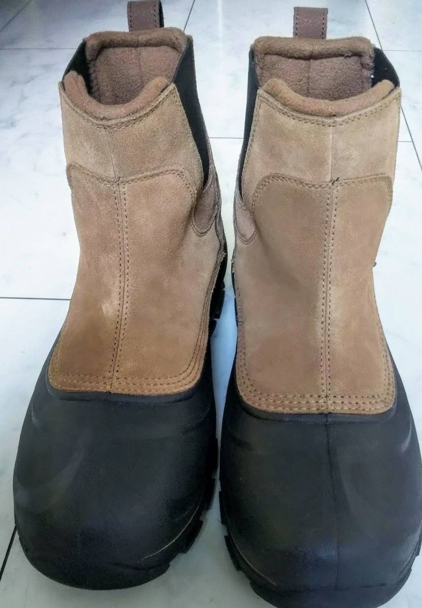 驚きの破格値，送料無料 【28cm】SOREL（ソレル）バクストンプルオン メンズショートブーツ　男性用　＜ほぼ新品！＞