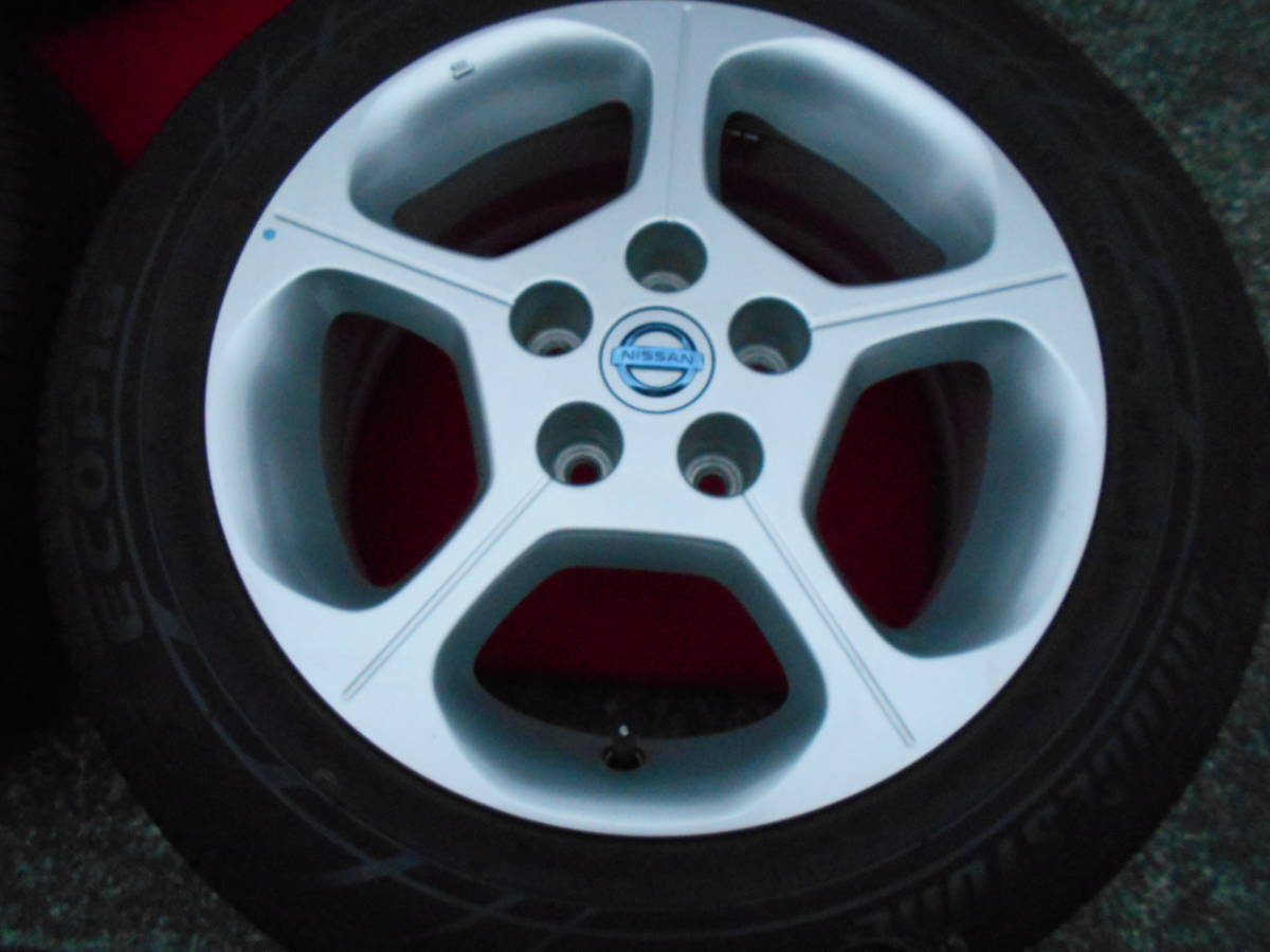 日産 ホイール セットの通販 日産(純正) 日産リーフ 純正16インチ 