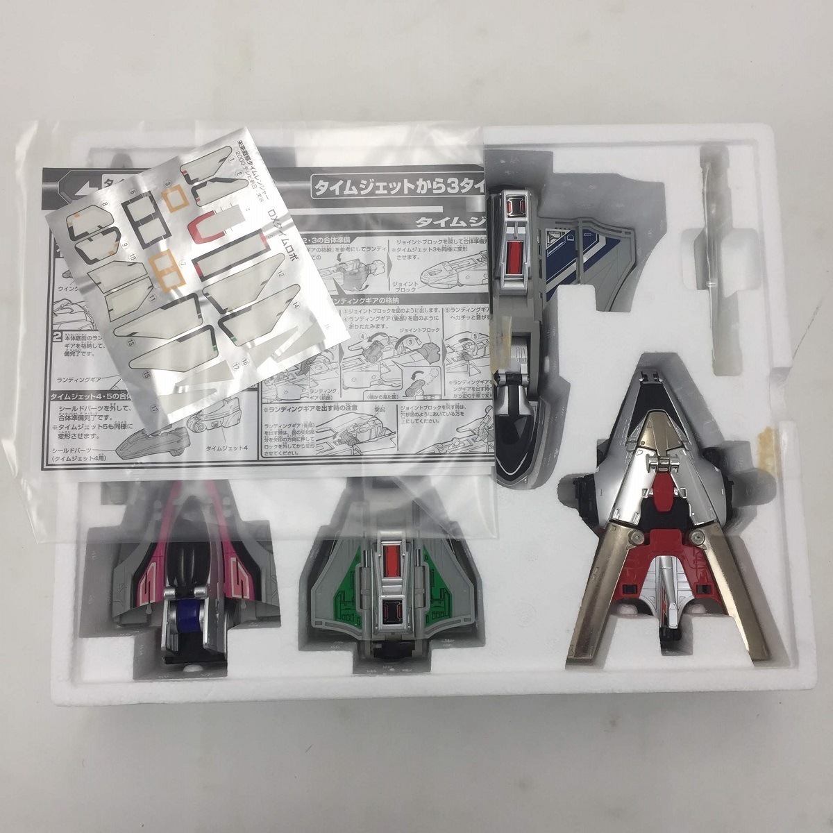 未来戦隊 タイムレンジャー 3Dフォーメーション DXタイムロボ【中古品 未来戦隊 タイムレンジャー 3Dフォーメーション DXタイムロボ【中古品