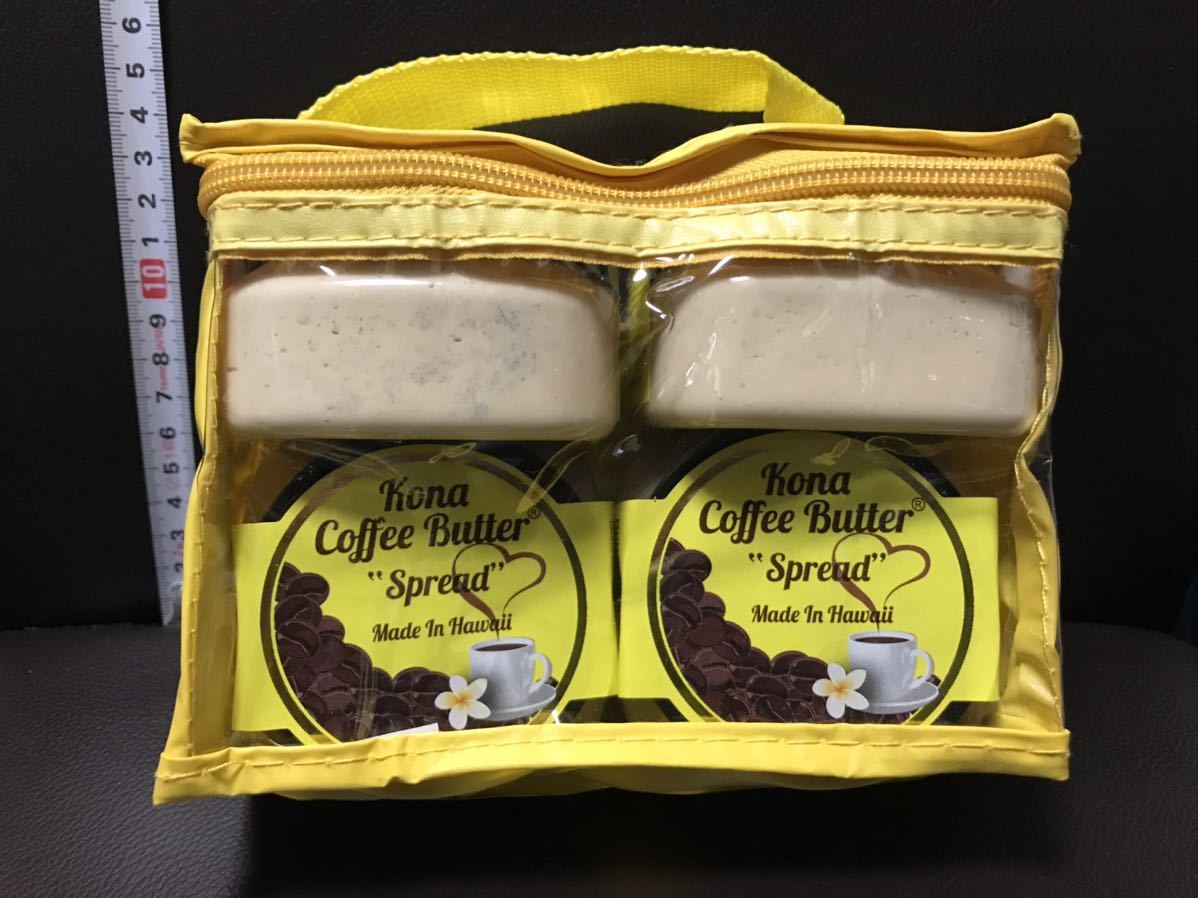 コナ コーヒーバター Kona Coffe Butter 4個セット ハワイ 新品 ABC
