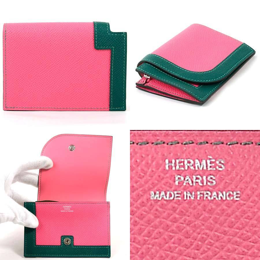 未使用】 HERMES エルメス コインケース カードケース カマイユ