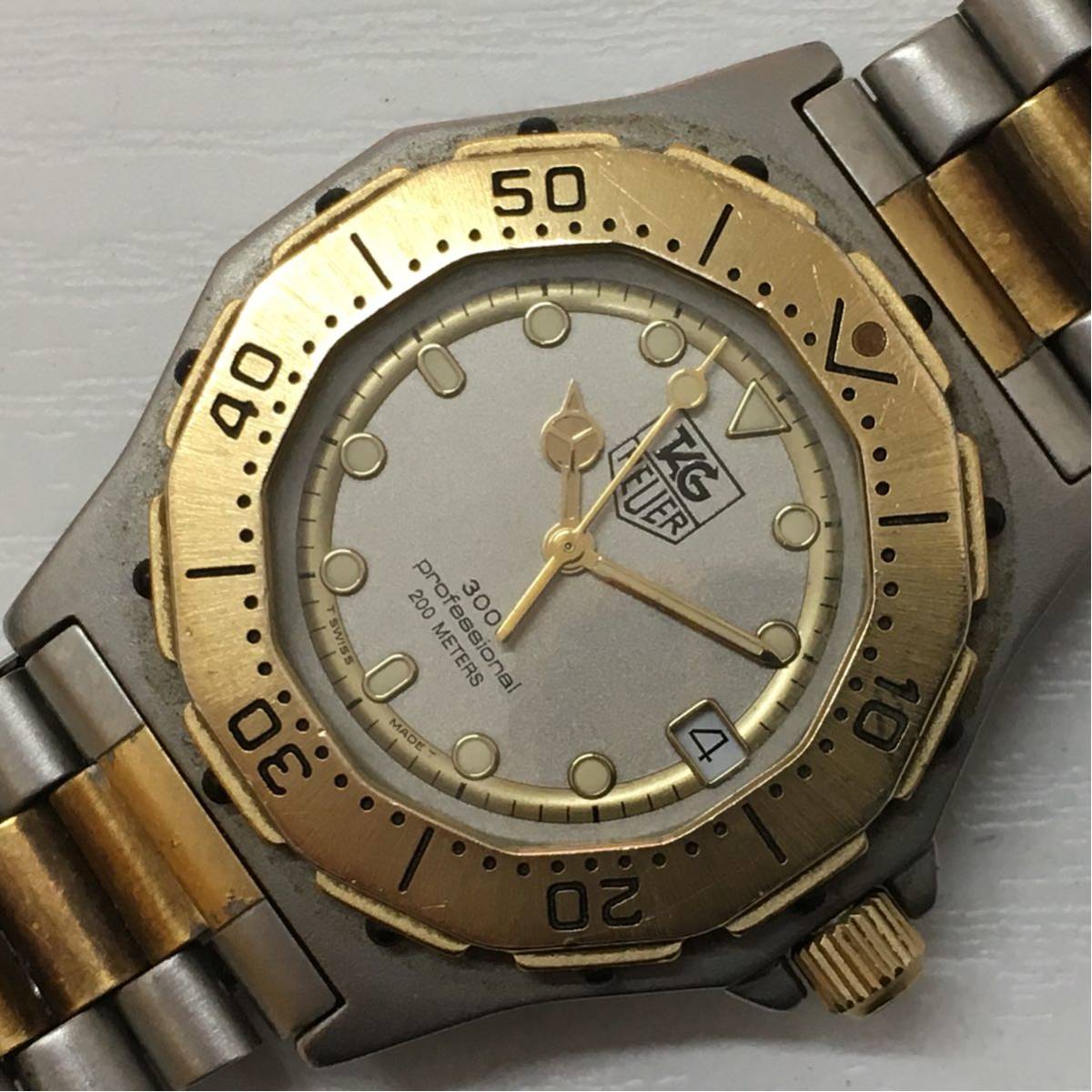 タグ・ホイヤー TAG プロフェッショナル アクアレーサー HEUER タグ 