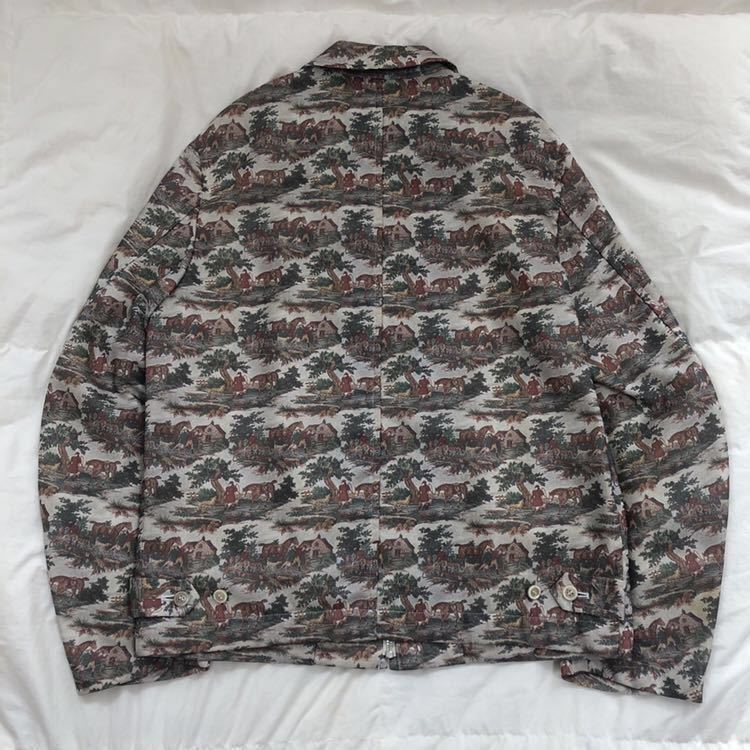 90s comme des garcons homme plus vintage landscape drizzler jacket 