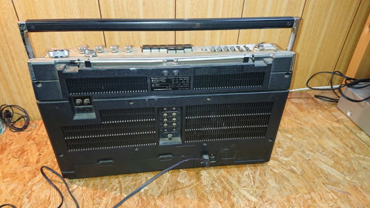 COLUMBIA ラジカセ Beat - Boy RN-3000 Yahoo!オークション 昭和レトロ