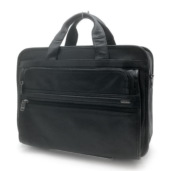 96130D4 トゥミ TUMI ブラック 2way ビジネスバッグ ナパレザー
