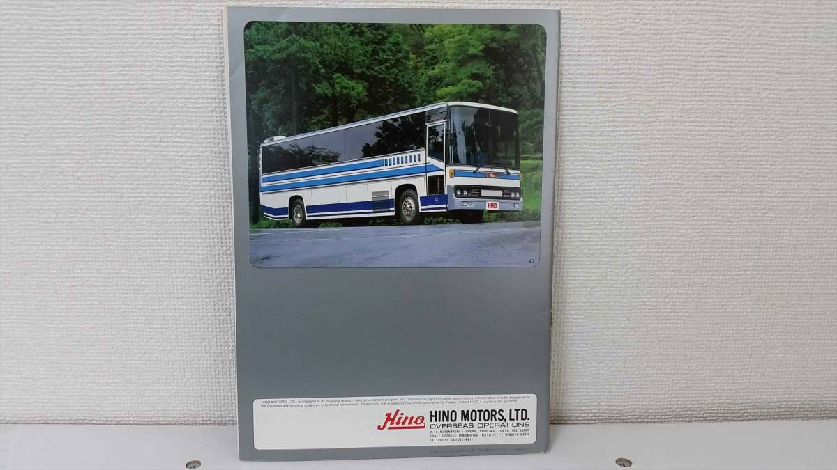 日野 ブルーリボン RU 6 輸出用 カタログ 【公式通販】