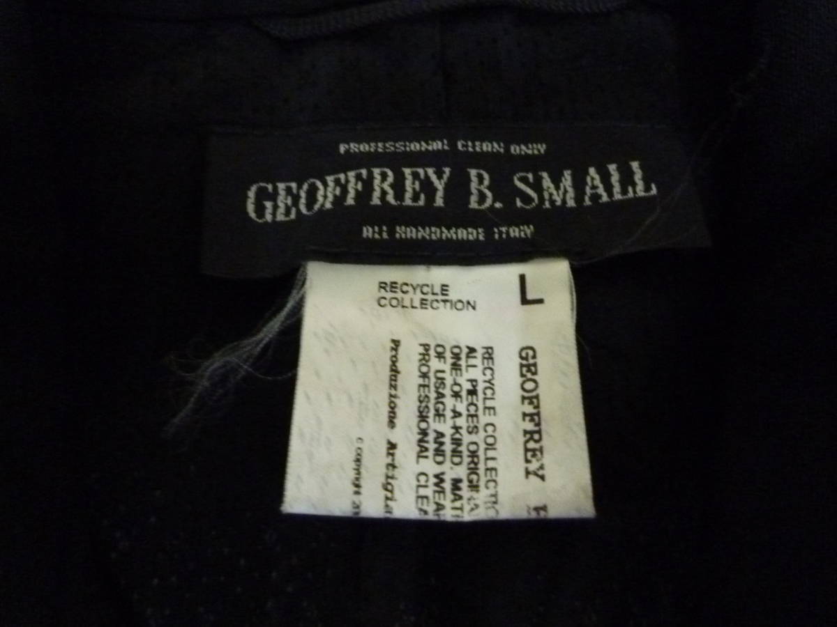 GEOFFREY B. SMALL ジェフリービースモール 再構築ブルゾン GEOFFREY B. SMALL ジェフリービースモール 再構築ブルゾン