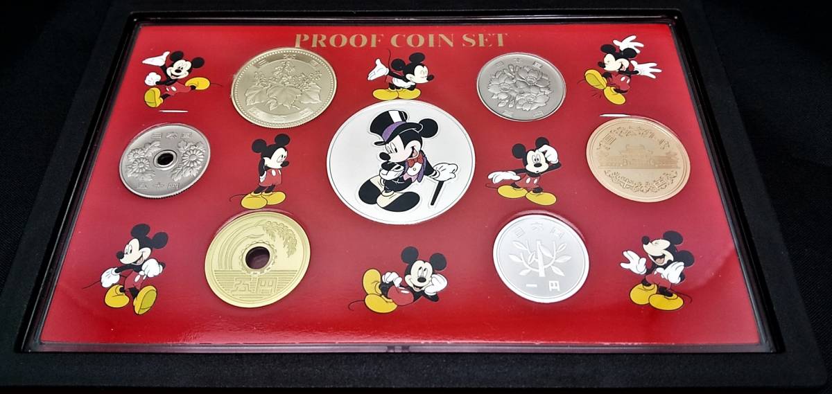 プルーフ】 ミッキーマウス 2003 プルーフ貨幣セット 75周年記念