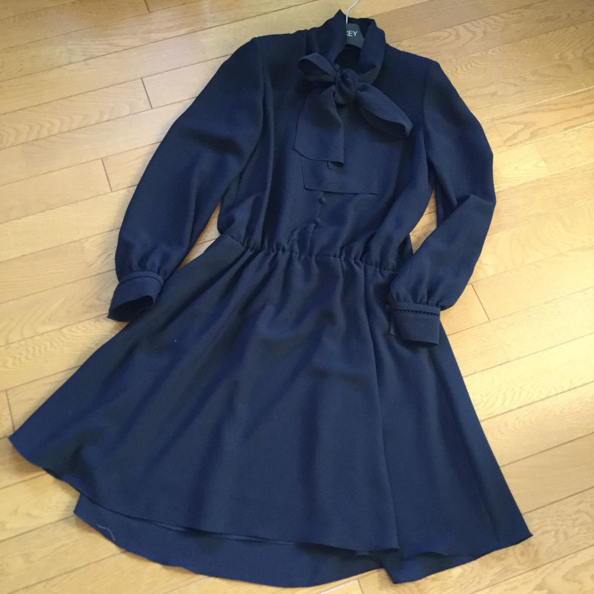 【未使用品】FOXEY NEW STANDARD DRESS 濃紺　40 FOXEY 0 ワンピース YORK NEW フォクシー 濃紺 ネイビー 公式通販