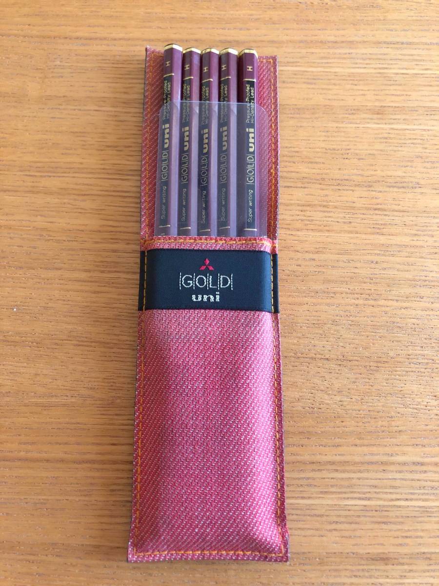 SALE，100%新品 T15 廃版 ケース付 MITSUBISHI UNI GOLD 三菱鉛筆 ユニ ゴールド Ｈ 赤色 検索：ハイユニ Hi-uni(鉛筆)｜売買されたオークション情報、yahooの商品情報をアーカイブ公開 - オークファン 鉛筆