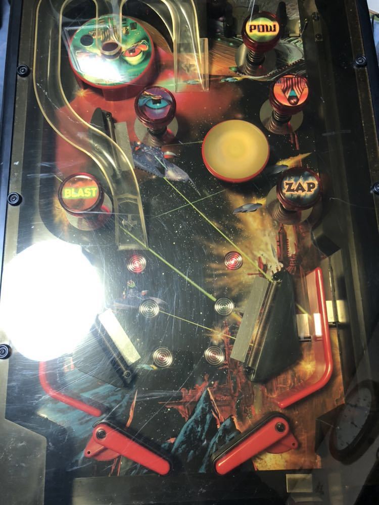 ALIEM A SSAULT ピンボールゲーム機 Alien Assault 卓上ピンボール