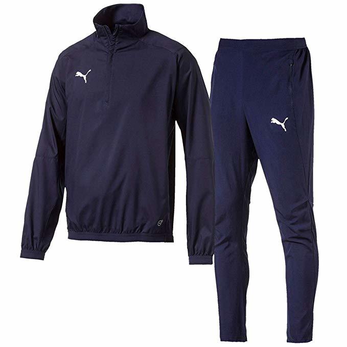  極 PUMA プーマ LIGA ハーフジップ ウィンド ピステ 上下 M(上下セット)｜売買されたオークション情報、yahooの商品情報をアーカイブ公開 - オークファン ジャージ
