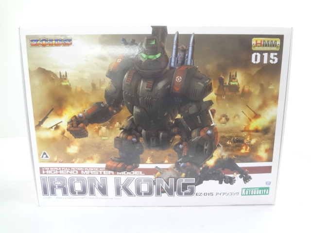 人気SALE，限定SALE コトブキヤ ゾイド 1/72 HMM 015 EZ-015 アイアンコング 未組立(ゾイド)｜売買されたオークション情報、yahooの商品情報をアーカイブ公開 - オークファン ゾイド