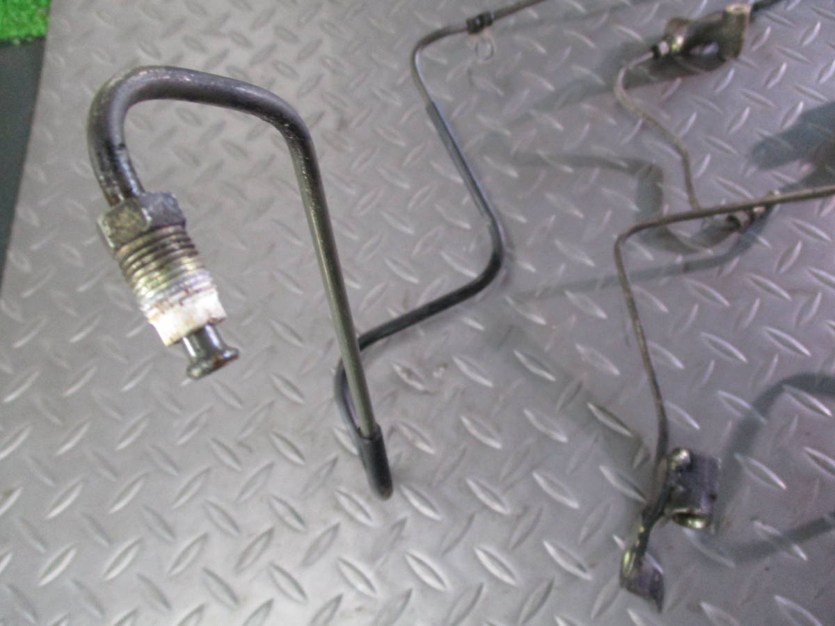 【1912-2D青-97】 ＡＥ86 フロント ブレーキ配管 部品取り レストア 修理 レビン トレノ