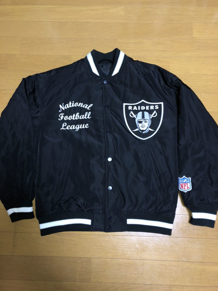 アメリカンフットボール レイダーススタジャン nfl スタジャン 即決
