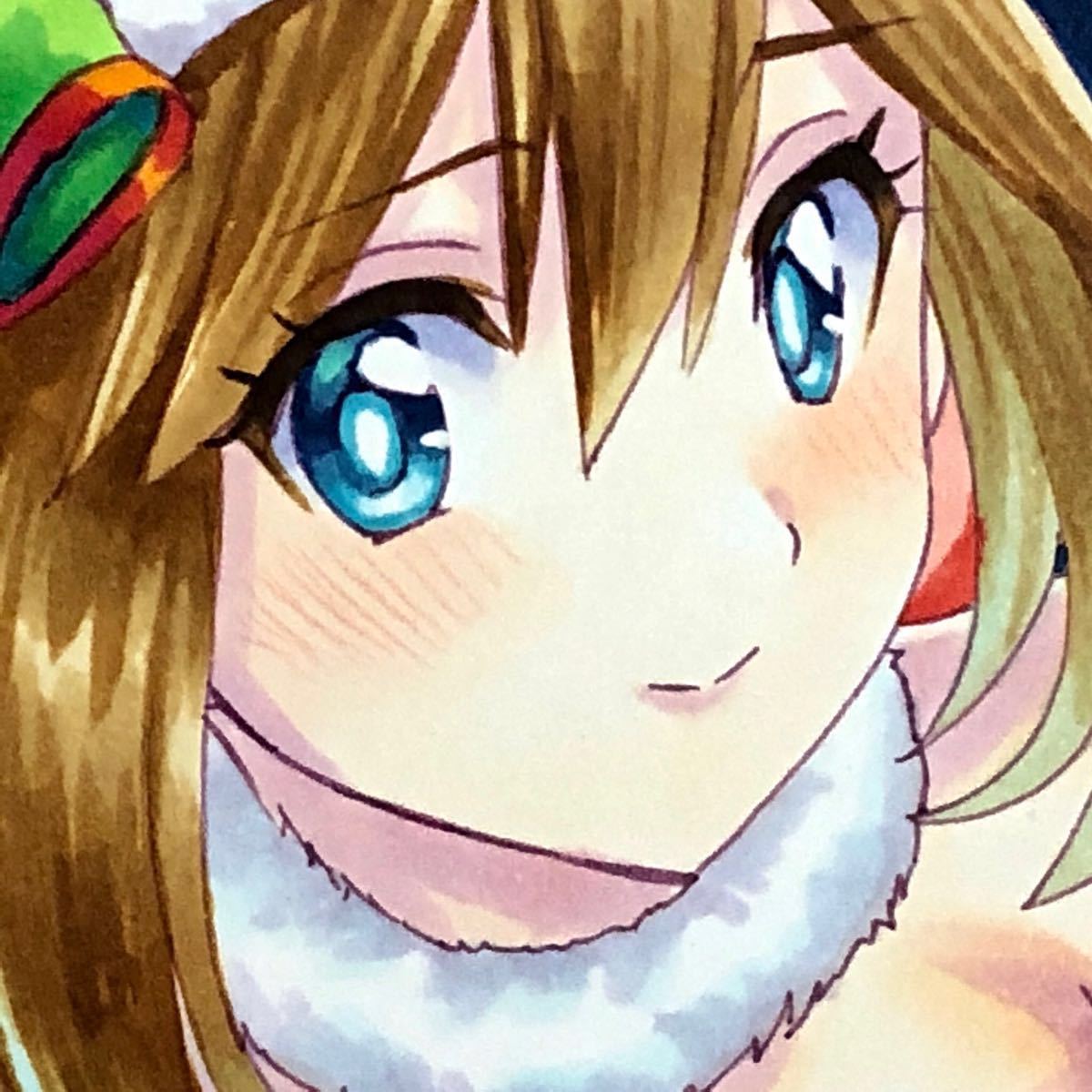 同人手描きイラスト ポケモン ハルカ クリスマス 変形サイズ 手描きイラスト 売買されたオークション情報 Yahooの商品情報をアーカイブ公開 オークファン Aucfan Com