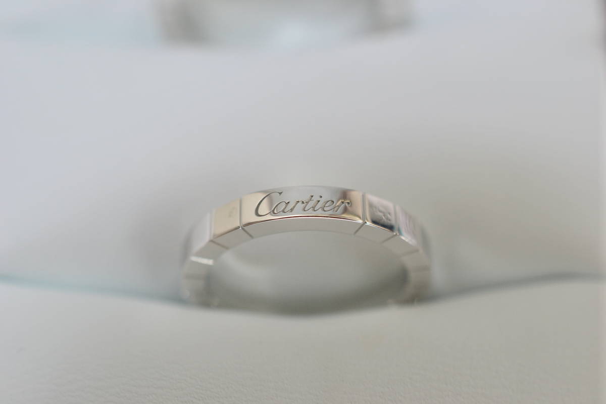 ☆極美品 K18WG Cartier カルティエ ラニエール ペアリング 6.4g&7.2g 