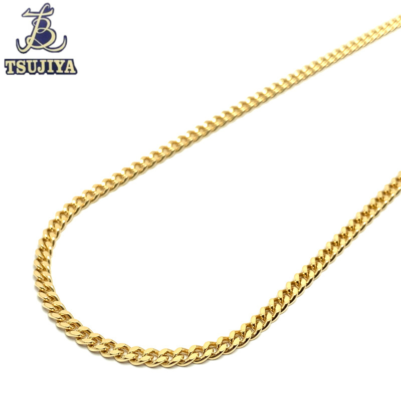 喜平ネックレス 2面カット K18YG 50cm/20g 引き輪式 造幣局刻印有 新品 