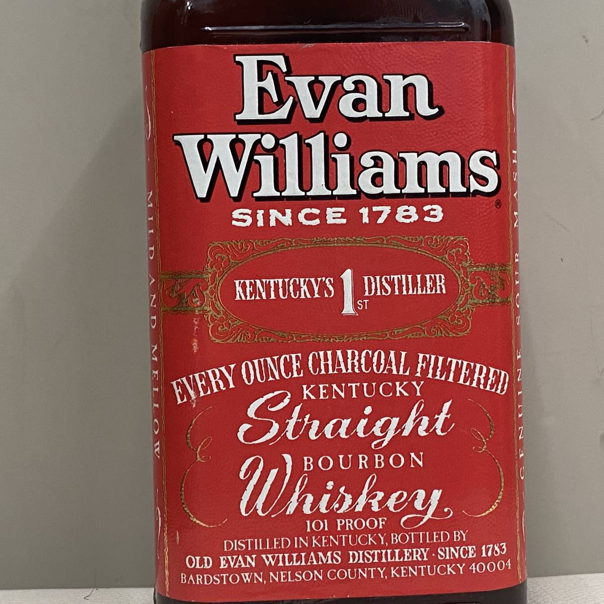 Evan エヴァン Williams ビッグ エヴァンウィリアムス12年新品未開封 0 【K593】ウイスキー バーボン エヴァン ウィリアムス Evan Williams 12年 750ml 50.5％ 未開栓 お酒 古酒