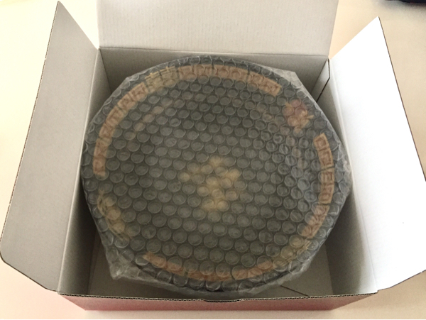 小野哲平6.5寸皿 クロス大 未使用品 小野哲平