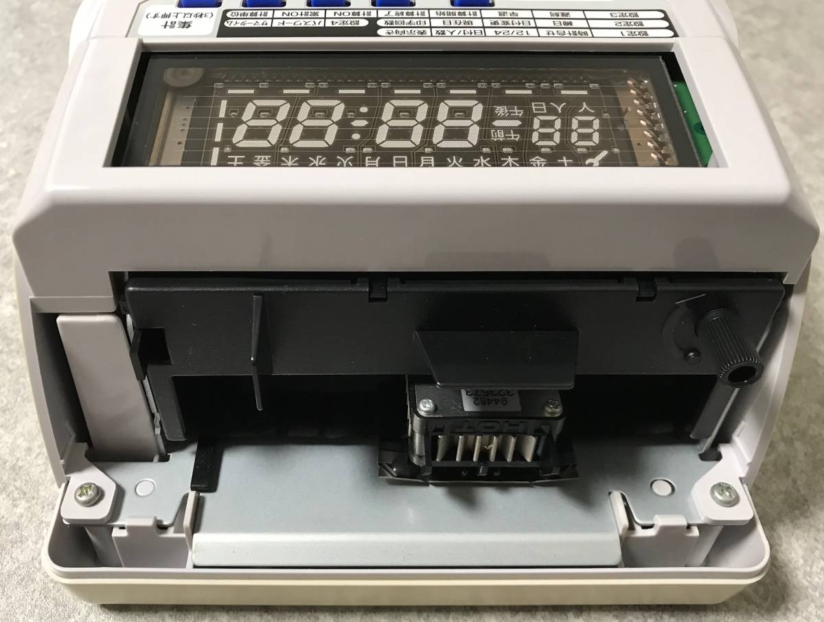 □【通電確認済】MAX マックス タイムレコーダ ER-110SIV ER-110S4