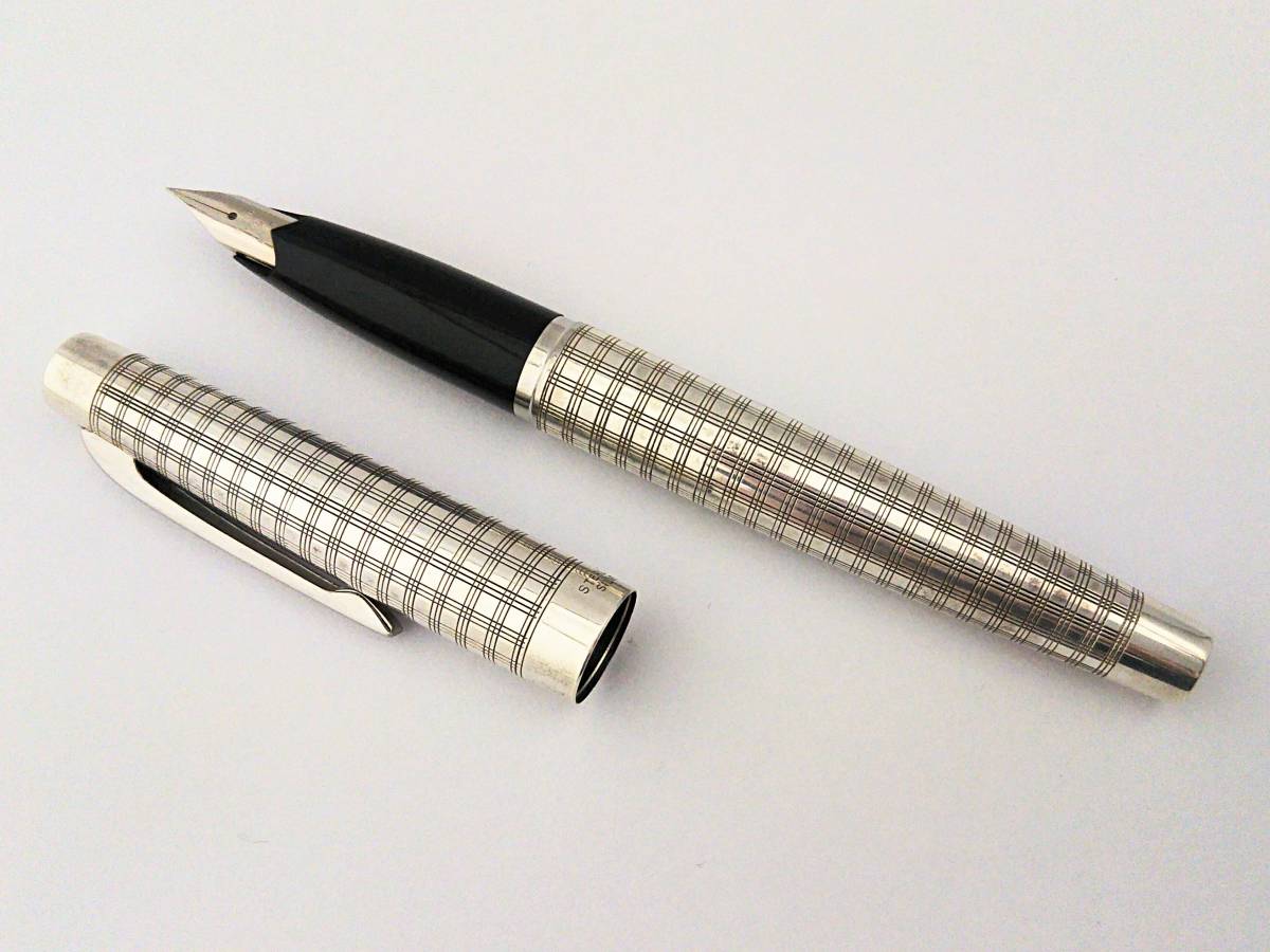 Yahoo!オークション -「プラチナ万年筆 スターリングシルバー」の落札
