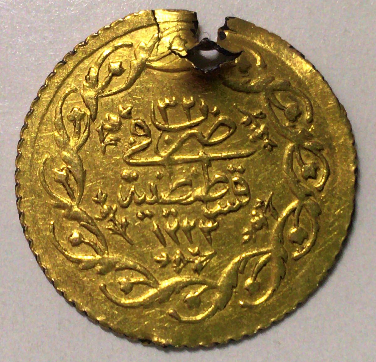  1808 オスマントルコ帝国 打刻金貨 金貨 金 ゴールド 近代 イスラム教 ヨーロッパ 古銭 骨董 アンティーク イスラム 中東(その他)｜売買されたオークション情報、yahooの商品情報をアーカイブ その他