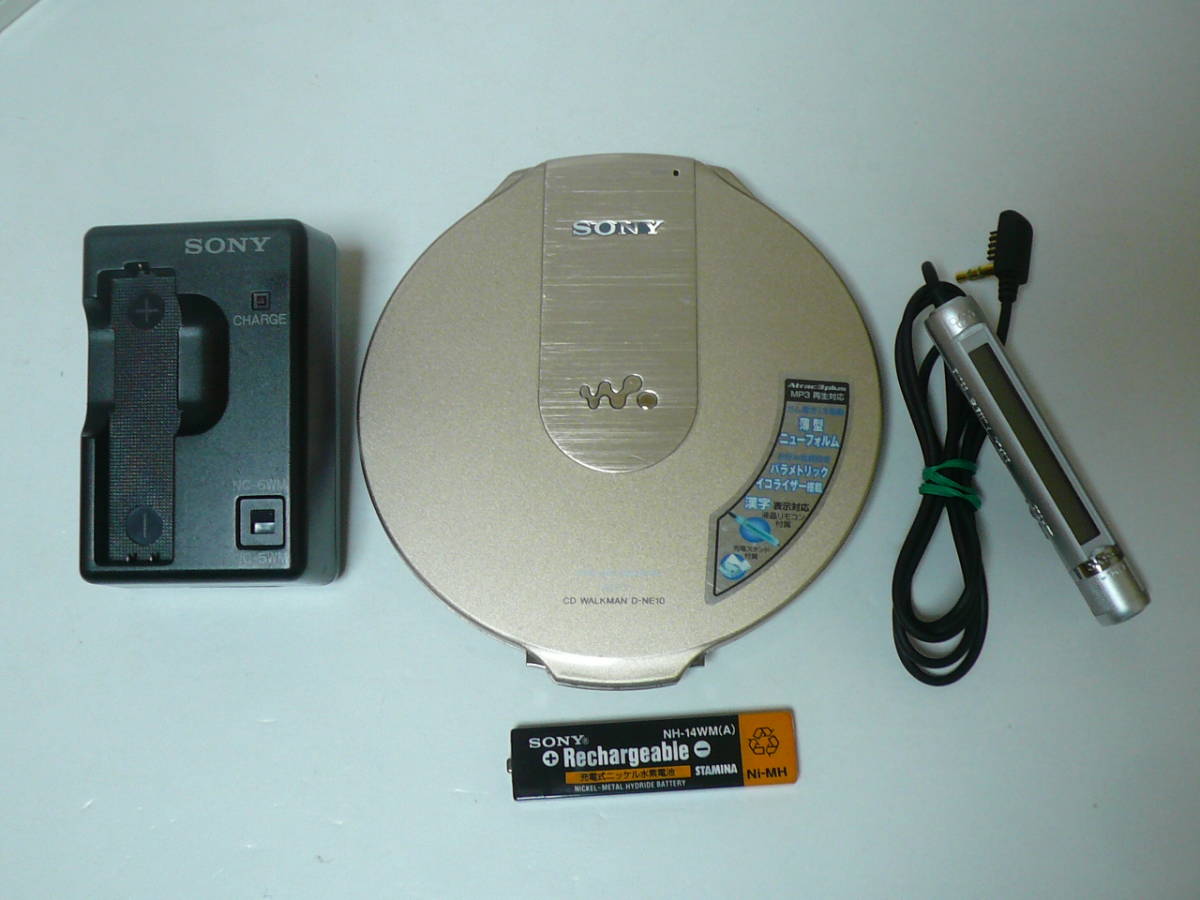 SONY/ソニー CDウォークマン D-NE10☆中古作動 【公式通販】