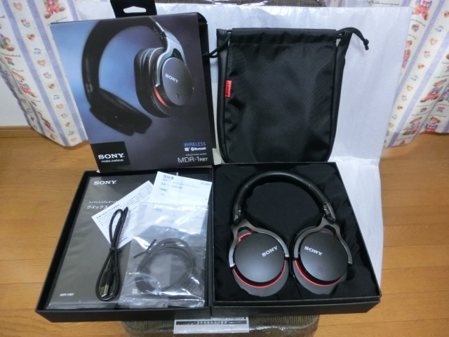 SONY ワイヤレスヘッドホン Bluetooth対応 MDR-1RBT