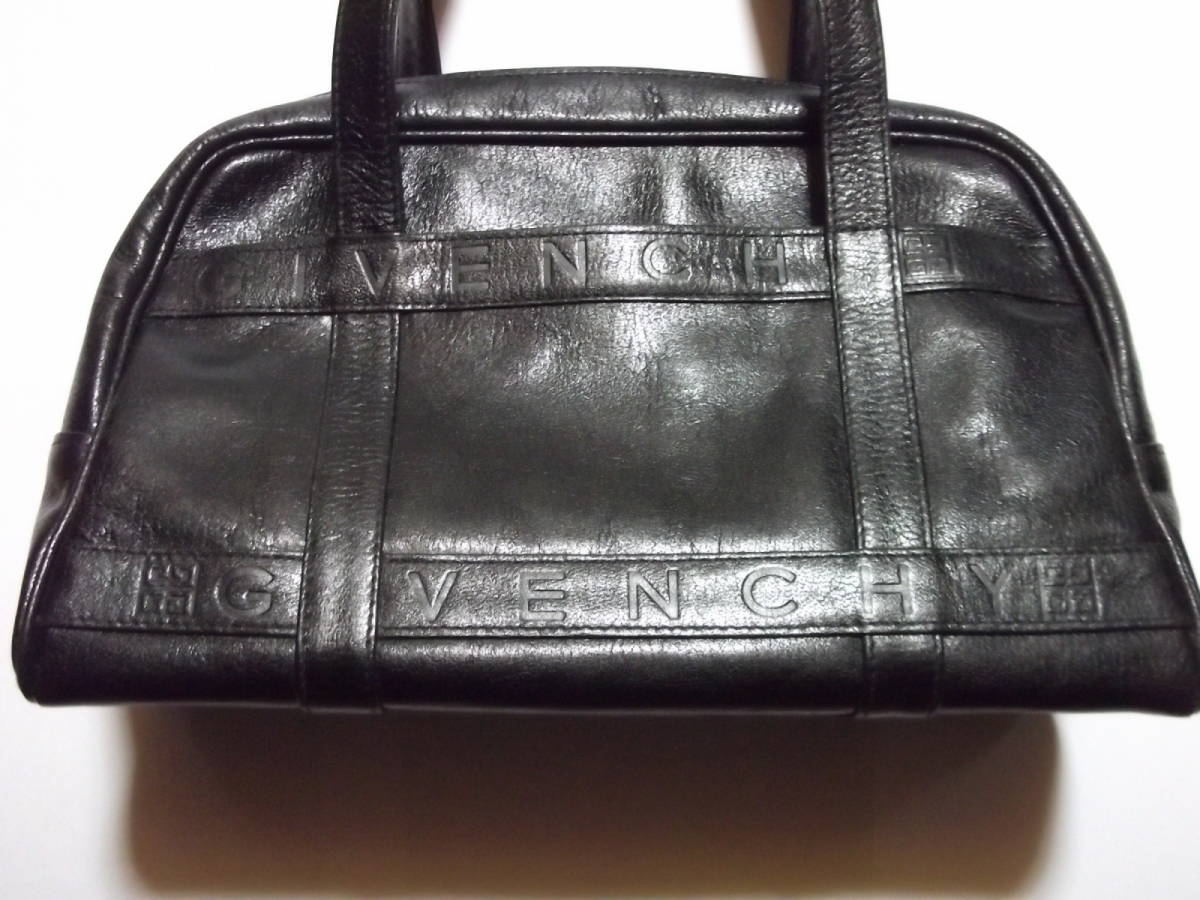 未使用 ジバンシー ジバンシィ GIVENCHY ジバンシイ かばん バッグ 手提げかばん ハンドバッグ 黒 レディース ブラック レザー　