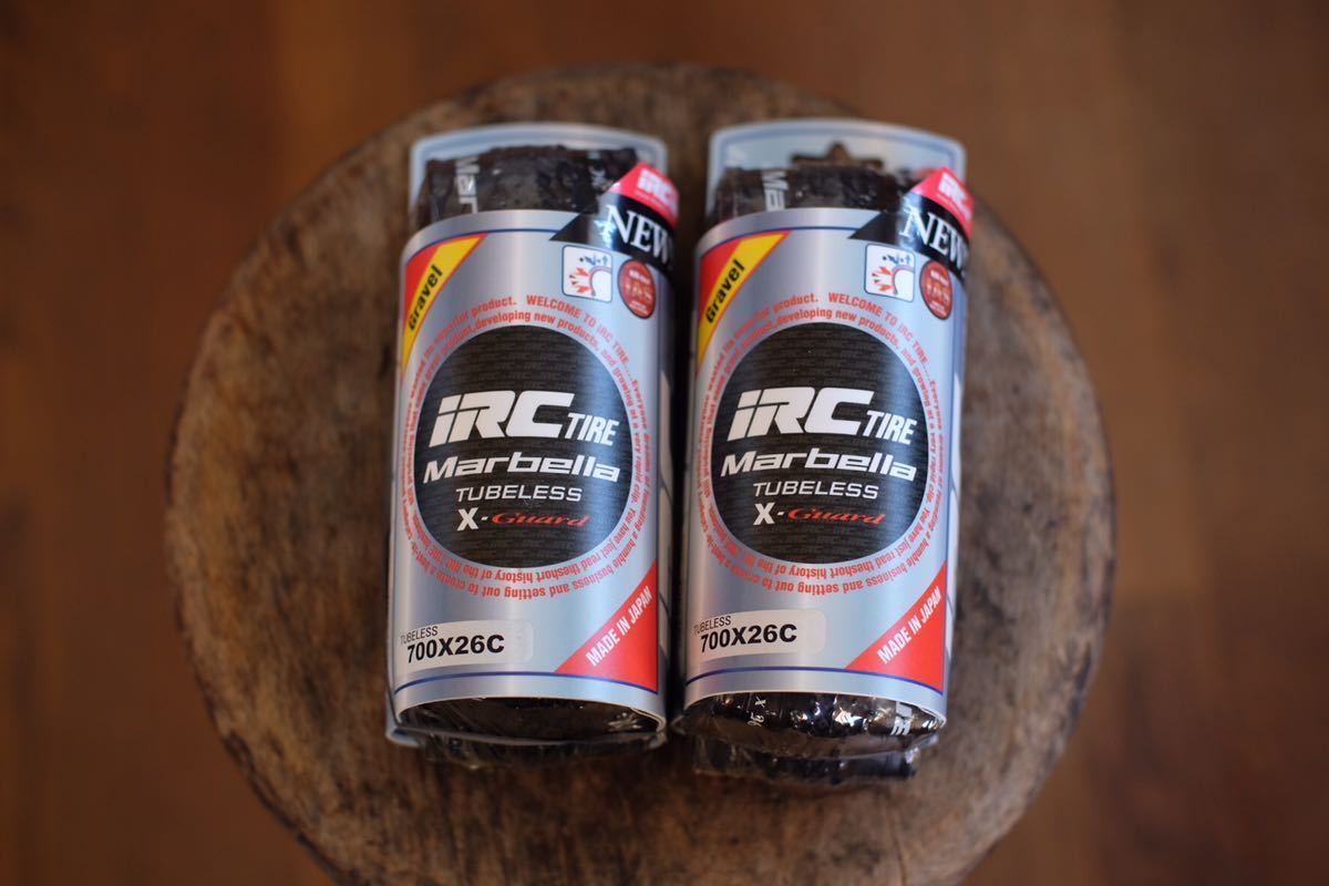 送料無料 IRC チューブレス マーベラ marbella 700x26c 2本セット(700C（クリンチャー、WO）)｜売買されたオークション情報、yahooの商品情報をアーカイブ公開 - オークファン タイヤ
