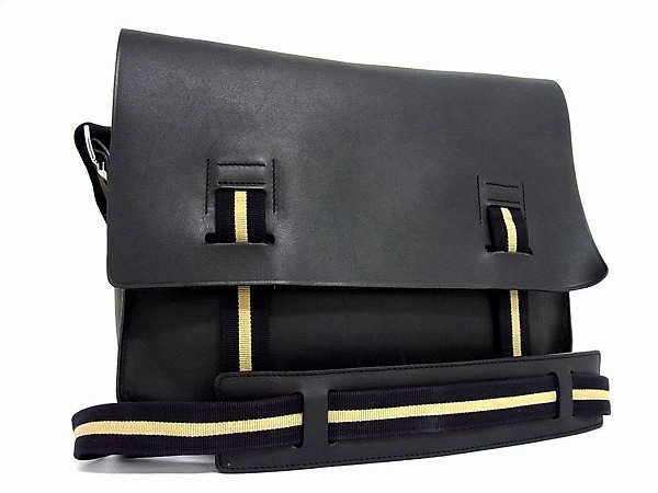 【超激得，人気】 1円 CELINE セリーヌ レザー ショルダーバッグ 斜めがけ 肩がけ メンズ レディース ブラック E2686lO(ショルダーバッグ)｜売買されたオークション情報、yahooの商品情報をアーカイブ公開 - オーク かばん、バッグ