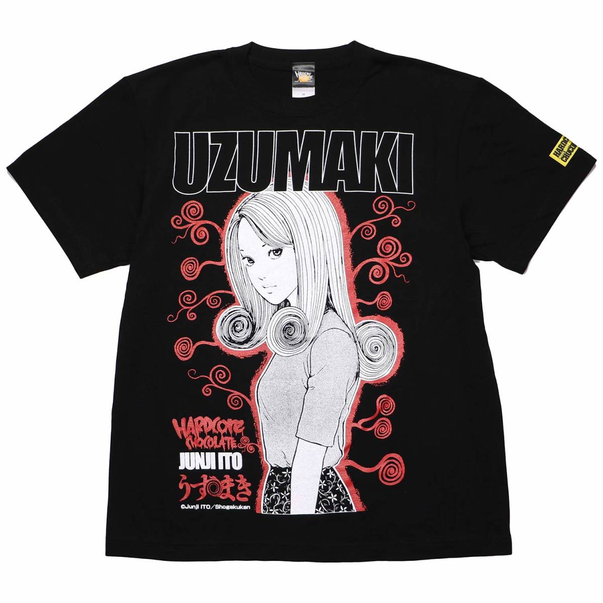 Tシャツ ハードコアチョコレート 伊藤潤二 CHOCOLATE HARDCORE 富江 