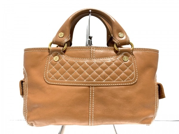 セリーヌ CELINE ハンドバッグ ブギーバッグ レザー ブラウン バッグ