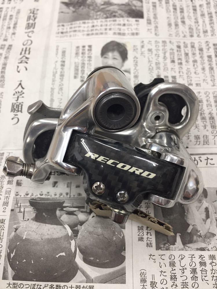 超激得，得価 訳あり カンパニョーロ レコード Campagnolo record リアディレイラー 10s(リアディレイラー)｜売買されたオークション情報、yahooの商品情報をアーカイブ公開 - オークファン リアディレイラー