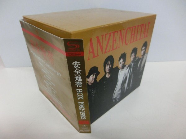 安全地帯BOX 1982-1993 1982-1993(DVD付)(12SHM-CD+DVD) 中古CD