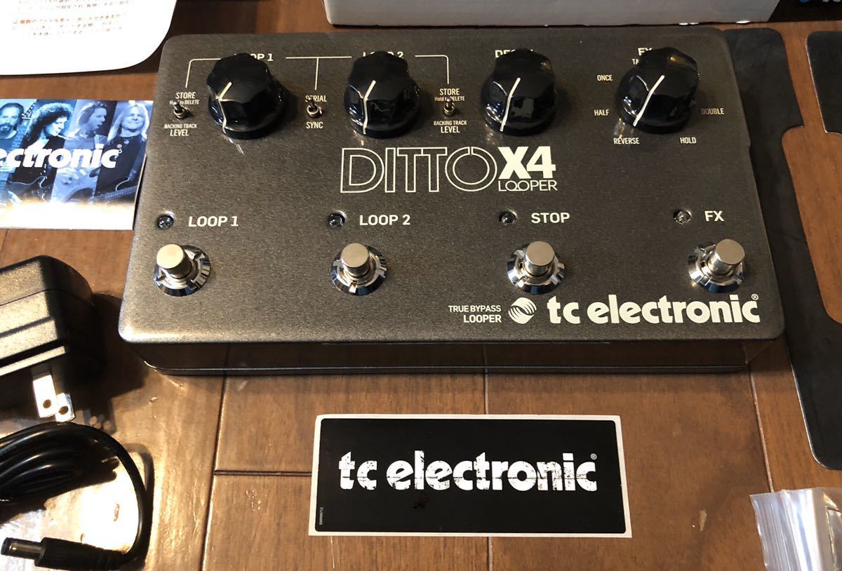 ルーパー DITTO X4 LOOPER tc electronic 新品 売り切り 【公式通販】